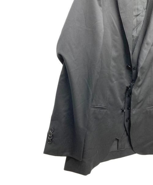 UNITED ARROWS TOKYO（ユナイテッドアローズトウキョウ）UNITED ARROWS TOKYO (ユナイテッドアローズトウキョウ) タスマニア ウール シングル3ボタン スーツ ブラック サイズ:46の古着・服飾アイテム