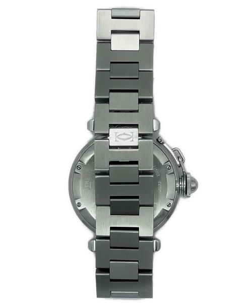 Cartier（カルティエ）Cartier (カルティエ) パシャC メリディアン GMT シルバー文字盤の古着・服飾アイテム