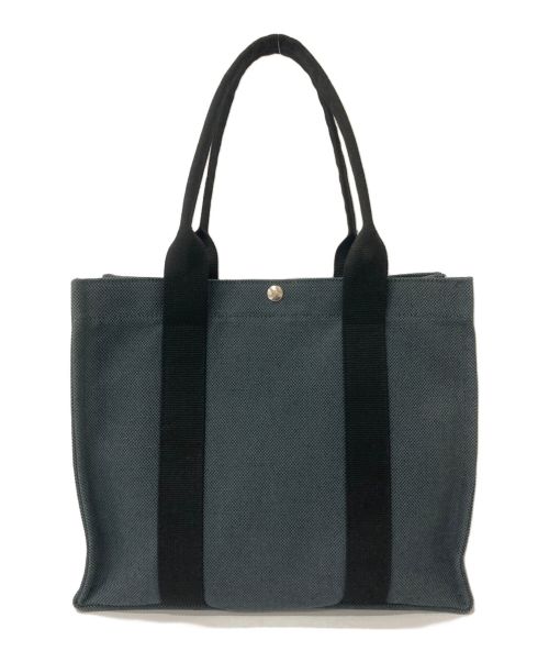 FRANCOIS RENIER（フランソワレニエ）FRANCOIS RENIER (フランソワレニエ) スクエアトートバッグ グレー サイズ:-の古着・服飾アイテム