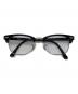 RAY-BAN（レイバン）の古着「CLUBMASTER クラブマスター サングラス」｜ブラック