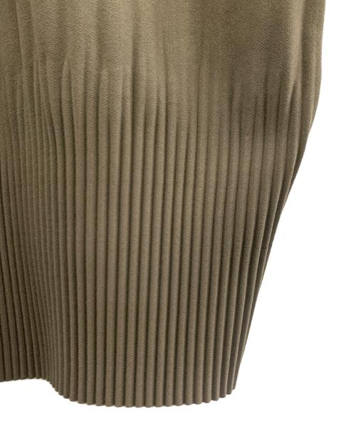 ADORE（アドーア）ADORE (アドーア) ダブルジョーゼットブラウス カーキ サイズ:38の古着・服飾アイテム