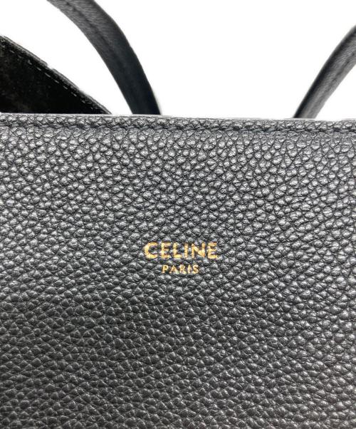 CELINE（セリーヌ）CELINE (セリーヌ) CABAS PHANTOM SMALL with BELT ブラックの古着・服飾アイテム