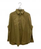 FRAMeWORKフレームワーク）の古着「コットンレギュラーカラーシャツ」｜オリーブ