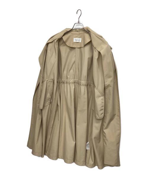 FRAY ID（フレイ アイディー）FRAY ID (フレイ アイディー) バックフレアライトトレンチ ベージュ サイズ:1の古着・服飾アイテム
