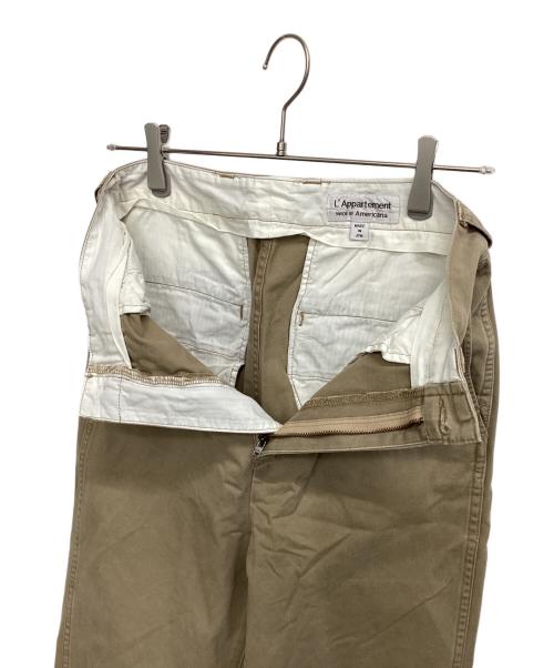 L'appartement（アパルトモン）L'Appartement (アパルトモン) Americana (アメリカーナ) Chino Pants ベージュ サイズ:36の古着・服飾アイテム