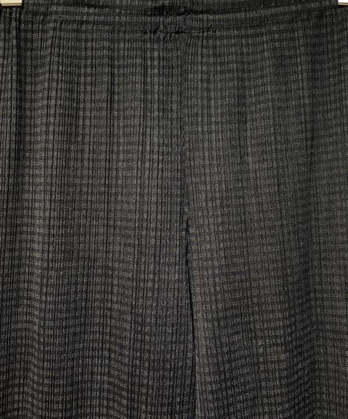 PLEATS PLEASE（プリーツプリーズ）PLEATS PLEASE (プリーツプリーズ) プリーツパンツ ブラック サイズ:2の古着・服飾アイテム