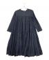 merlette（マーレット）の古着「ミディ丈ティアードワンピース」｜ネイビー