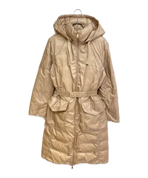 MONCLER（モンクレール）MONCLER (モンクレール) ECBALIE/ダウンコート ベージュの古着・服飾アイテム
