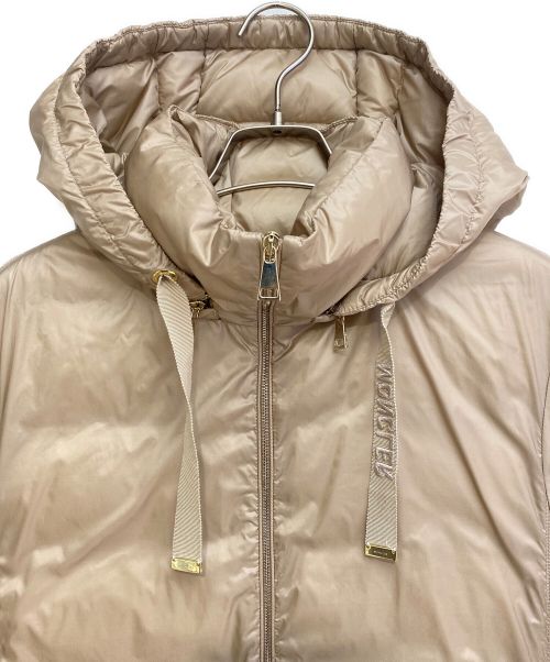 MONCLER（モンクレール）MONCLER (モンクレール) ECBALIE/ダウンコート ベージュの古着・服飾アイテム