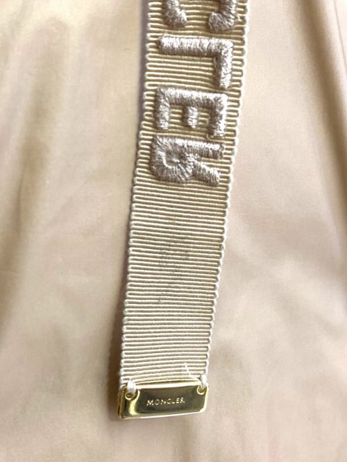 MONCLER（モンクレール）MONCLER (モンクレール) ECBALIE/ダウンコート ベージュの古着・服飾アイテム