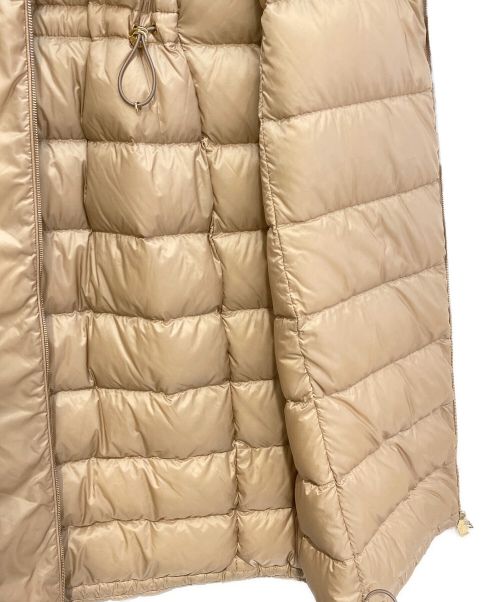 MONCLER（モンクレール）MONCLER (モンクレール) ECBALIE/ダウンコート ベージュの古着・服飾アイテム