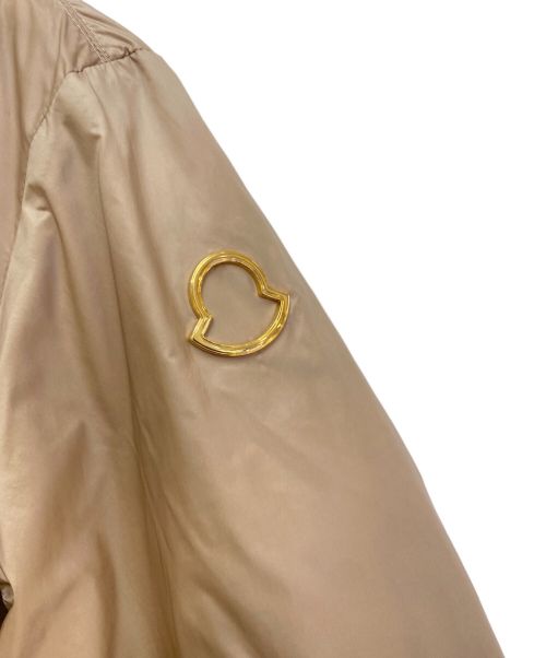 MONCLER（モンクレール）MONCLER (モンクレール) ECBALIE/ダウンコート ベージュの古着・服飾アイテム