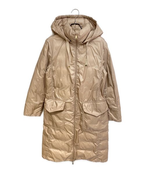 MONCLER（モンクレール）MONCLER (モンクレール) ECBALIE/ダウンコート ベージュの古着・服飾アイテム