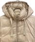 中古・古着 MONCLER (モンクレール) ECBALIE/ダウンコート ベージュ：50000円