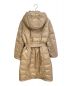 MONCLER (モンクレール) ECBALIE/ダウンコート ベージュ：50000円