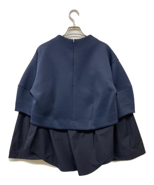 emmi atelier（エミアトリエ）emmi atelier (エミアトリエ) AYA KANEKO (アヤカネコ) ダンボールクロップドセット ネイビー サイズ:Fの古着・服飾アイテム