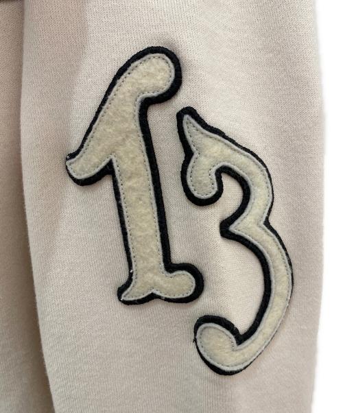 PRADA（プラダ）PRADA (プラダ) パッチ付 コットンフリース スウェットシャツ アイボリー サイズ:Sの古着・服飾アイテム