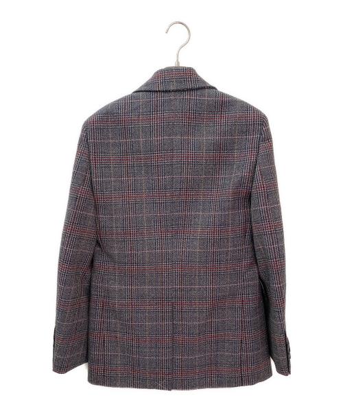 PRADA（プラダ）PRADA (プラダ) シングルブレスト プリンス オブ ウェールズチェック ジャケット EBANO サイズ:36の古着・服飾アイテム