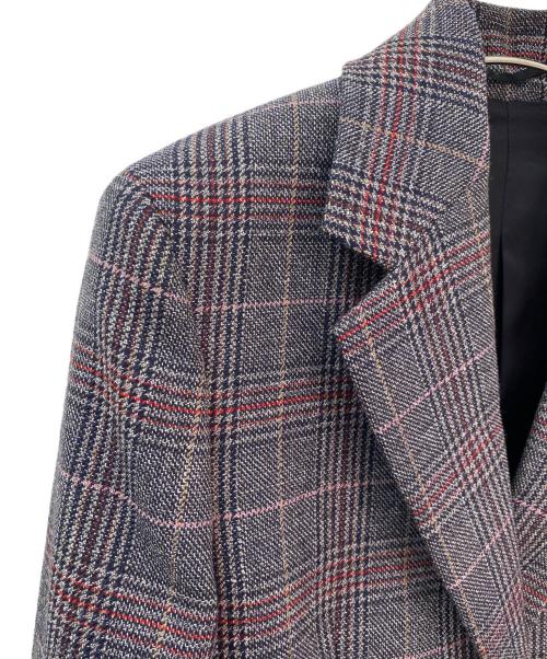 PRADA（プラダ）PRADA (プラダ) シングルブレスト プリンス オブ ウェールズチェック ジャケット EBANO サイズ:36の古着・服飾アイテム