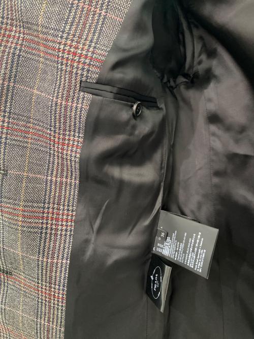 PRADA（プラダ）PRADA (プラダ) シングルブレスト プリンス オブ ウェールズチェック ジャケット EBANO サイズ:36の古着・服飾アイテム