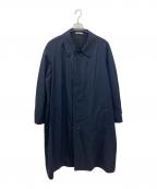 AURALEEオーラリー）の古着「SUPER FINE TROPICAL WOOL SOUTIEN COLLAR COAT」｜ネイビー
