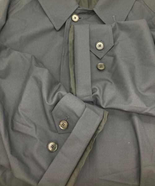 AURALEE（オーラリー）AURALEE (オーラリー) SUPER FINE TROPICAL WOOL SOUTIEN COLLAR COAT ネイビー サイズ:3の古着・服飾アイテム