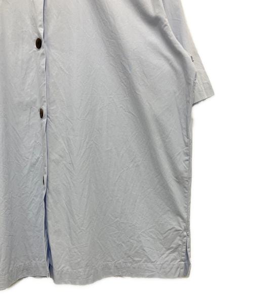 STUDIO NICHOLSON（スタジオ ニコルソン）STUDIO NICHOLSON (スタジオ ニコルソン) Lant Shirt スカイブルー サイズ:40の古着・服飾アイテム