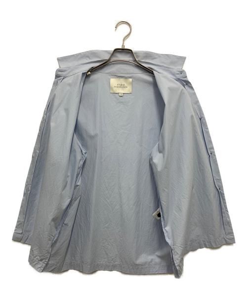 STUDIO NICHOLSON（スタジオ ニコルソン）STUDIO NICHOLSON (スタジオ ニコルソン) Lant Shirt スカイブルー サイズ:40の古着・服飾アイテム