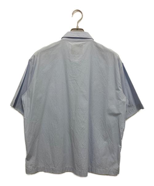 STUDIO NICHOLSON（スタジオ ニコルソン）STUDIO NICHOLSON (スタジオ ニコルソン) Lant Shirt スカイブルー サイズ:40の古着・服飾アイテム
