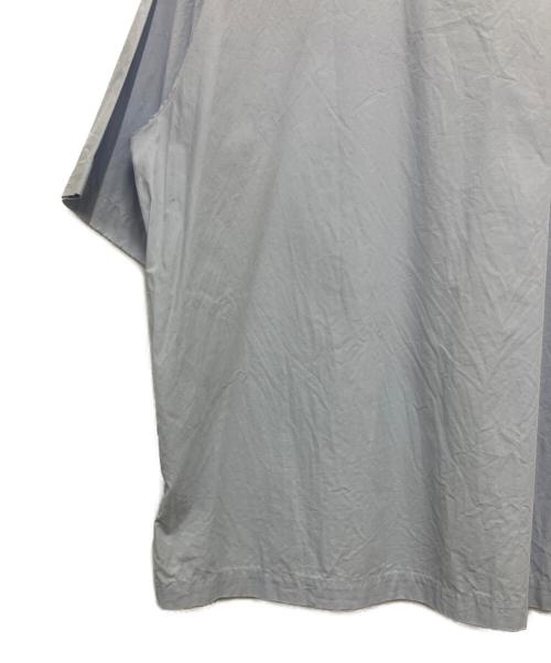 STUDIO NICHOLSON（スタジオ ニコルソン）STUDIO NICHOLSON (スタジオ ニコルソン) Lant Shirt スカイブルー サイズ:40の古着・服飾アイテム