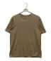 AURALEE（オーラリー）の古着「LUSTER PLAITING TEE」｜ベージュ