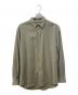 AURALEE（オーラリー）の古着「HARD TWIST WOOL VIYELLA SHIRT」｜ライトカーキ