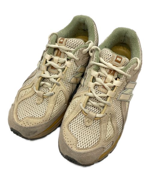 NEW BALANCE（ニューバランス）NEW BALANCE (ニューバランス) AURALEE (オーラリー) スニーカー アイボリー×グリーン サイズ:SIZE 26cmの古着・服飾アイテム