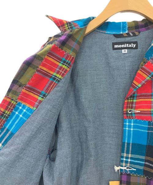 MONITALY（モニタリー）MONITALY (モニタリー) パッチワークイタリアンジェイルジャケット マルチカラー サイズ:ＳＩＺＥ４０ 未使用品の古着・服飾アイテム