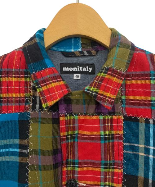 MONITALY（モニタリー）MONITALY (モニタリー) パッチワークイタリアンジェイルジャケット マルチカラー サイズ:ＳＩＺＥ４０ 未使用品の古着・服飾アイテム