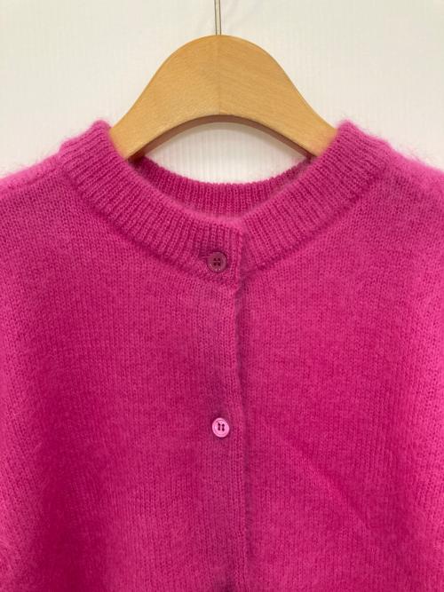 MEYAME（メヤメ）MEYAME (メヤメ) FLUFFY PULLOVER ピンク サイズ:Fの古着・服飾アイテム