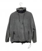 REMI RELIEFレミレリーフ）の古着「フリースジップブルゾン」｜グレー