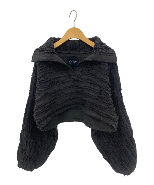 pheeta（フィータ）pheeta (フィータ) Emilie プルオーバー チャコールグレー サイズ:ＳＩＺＥ　ＦＲＥＥの古着・服飾アイテム