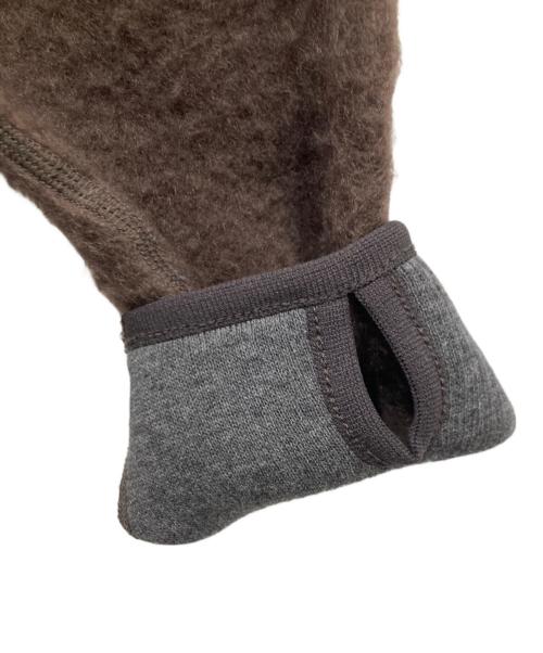 ASEEDONCLOUD（アシードンクラウド）ASEEDONCLOUD (アシードンクラウド) Reversible pajama hoodie ダークブラウン サイズ:Sの古着・服飾アイテム