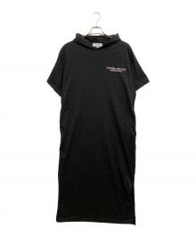 Americana（アメリカーナ）の古着「フードワンピ」｜ブラック