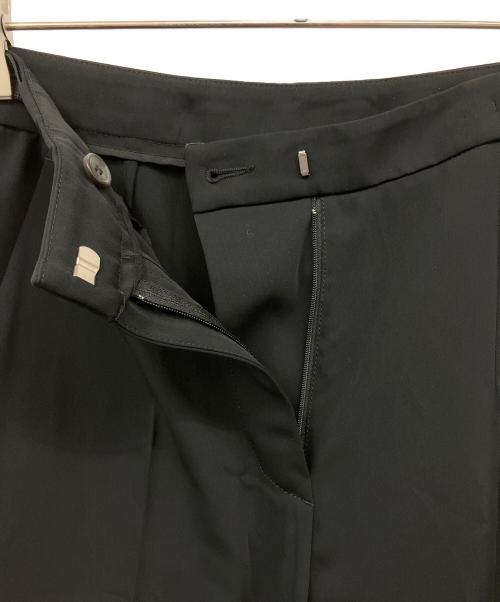 MM6 Maison Margiela（エムエムシックスメゾンマルジェラ）MM6 Maison Margiela (エムエムシックスメゾンマルジェラ) センタープレスパンツ ブラック サイズ:38　の古着・服飾アイテム