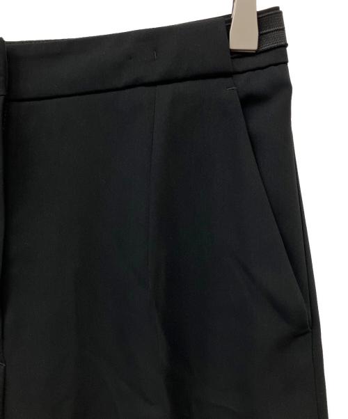 MM6 Maison Margiela（エムエムシックスメゾンマルジェラ）MM6 Maison Margiela (エムエムシックスメゾンマルジェラ) センタープレスパンツ ブラック サイズ:38　の古着・服飾アイテム