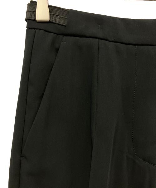 MM6 Maison Margiela（エムエムシックスメゾンマルジェラ）MM6 Maison Margiela (エムエムシックスメゾンマルジェラ) センタープレスパンツ ブラック サイズ:38　の古着・服飾アイテム