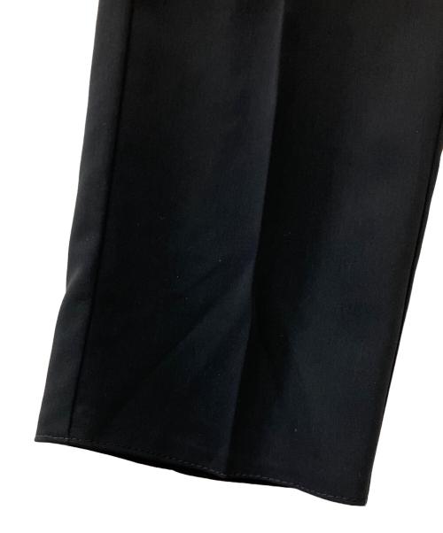 MM6 Maison Margiela（エムエムシックスメゾンマルジェラ）MM6 Maison Margiela (エムエムシックスメゾンマルジェラ) センタープレスパンツ ブラック サイズ:38　の古着・服飾アイテム