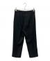 MM6 Maison Margiela (エムエムシックスメゾンマルジェラ) センタープレスパンツ ブラック サイズ:38　：6000円