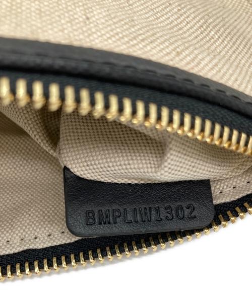 BURBERRY（バーバリー）BURBERRY (バーバリー) レザートリムロゴキャンバストート アイボリーの古着・服飾アイテム