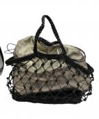 Maria La Rosaマリアラローザ）の古着「メッシュバッグ」｜ブラック