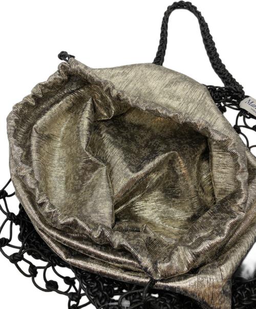 Maria La Rosa（マリアラローザ）Maria La Rosa (マリアラローザ) メッシュバッグ ブラックの古着・服飾アイテム