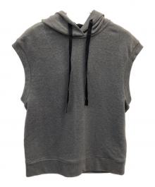 N°21（ヌメロヴェントゥーノ）の古着「バックレースN/Sパーカー」｜グレー