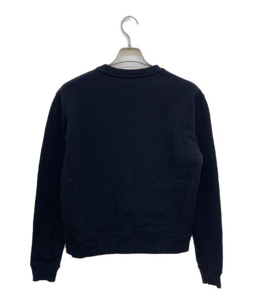 MSGM（エムエスジーエム）MSGM (エムエスジーエム) ロゴクルーネックスウェット ブラック サイズ:Mの古着・服飾アイテム